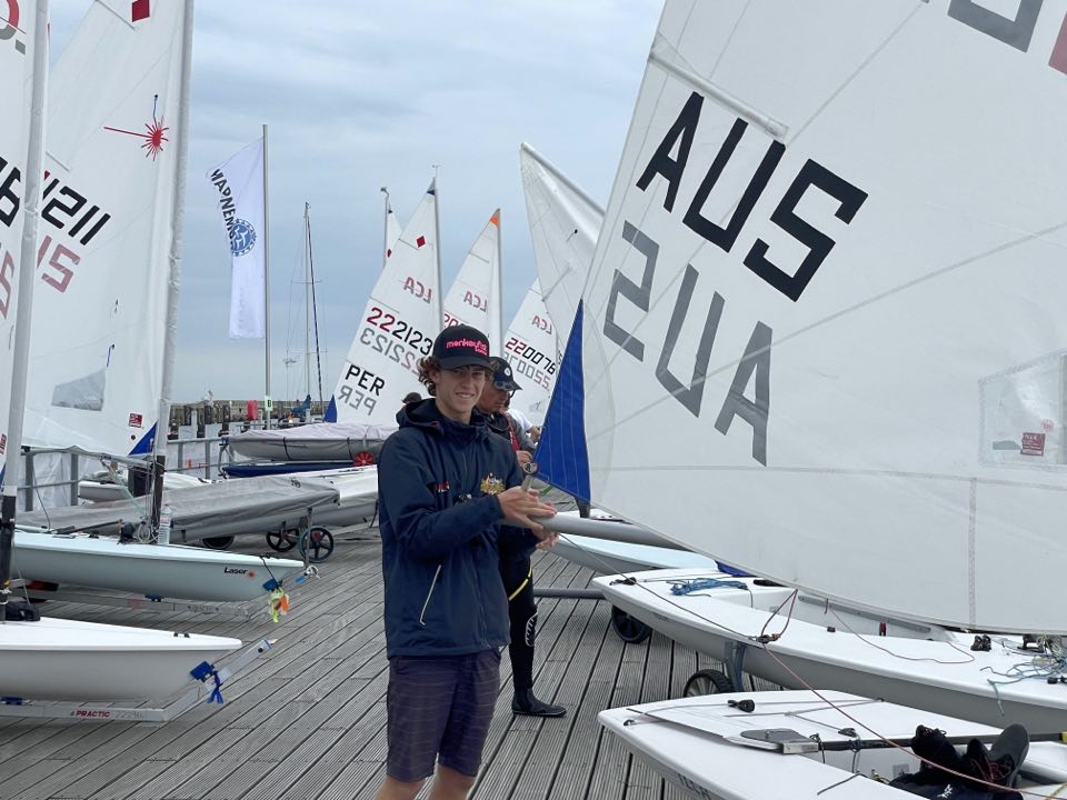 Charles Allen Toyn rigging ILCA